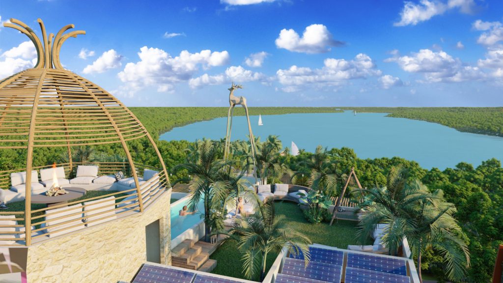 Bacalar 3 bedroom Real Estate Investment Lagoon View